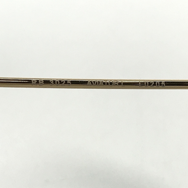 実際に弊社で買取させて頂いたRay-Ban/レイバン AVIATOR/アビエーター LARGE METAL  サングラス/アイウェア RB3025 L0205の画像 5枚目