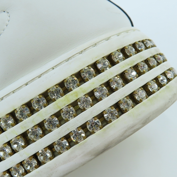 実際に弊社で買取させて頂いたGUCCI/グッチ シェリーライン  クリスタルスニーカー 505995/37.5の画像 8枚目