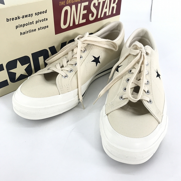 実際に弊社で買取させて頂いたCONVERSE/コンバース OS J VTG CANVAS/ワンスター ヴィンテージ キャンバス 9.5