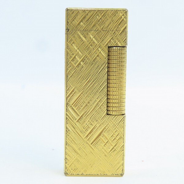 実際に弊社で買取させて頂いたdunhill/ダンヒル サイドローラー ライター ゴールド