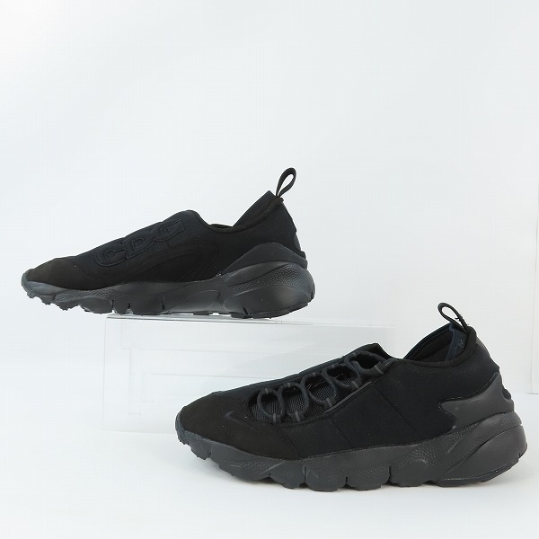 実際に弊社で買取させて頂いたNIKE×BLACK COMME DES GARCONS/ナイキ×ブラックコムデギャルソン AIR FOOTSCAPE スニーカー BV0075-001/29の画像 3枚目