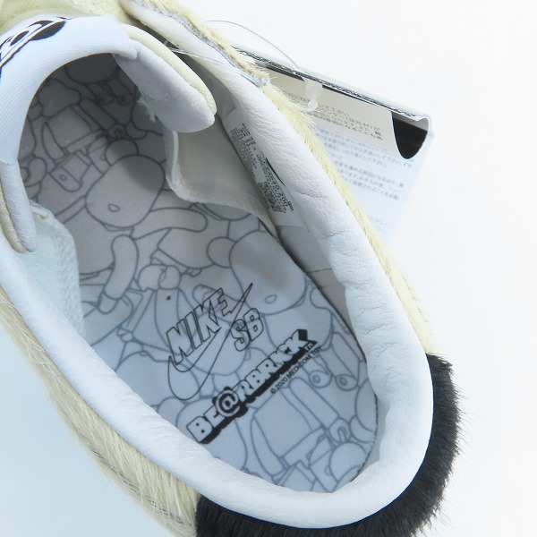 実際に弊社で買取させて頂いた【未使用】NIKE×MEDICOM TOY/ナイキ×メディコムトイ BLAZER LOW BE@RBRICK/ベアブリック CZ4620-200/27.5の画像 4枚目