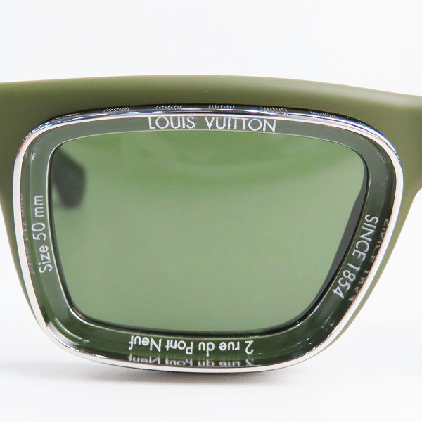 実際に弊社で買取させて頂いたLOUIS VUITTON/ルイヴィトン サングラス LV スーパーヴィジョンスクエア/アイウェア/Z2443Uの画像 7枚目