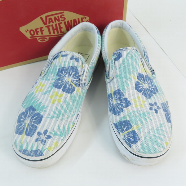 実際に弊社で買取させて頂いたVANS/バンズ  CLASSIC SLIP-ON 花柄 スリッポン VN0003Z4I9J/26