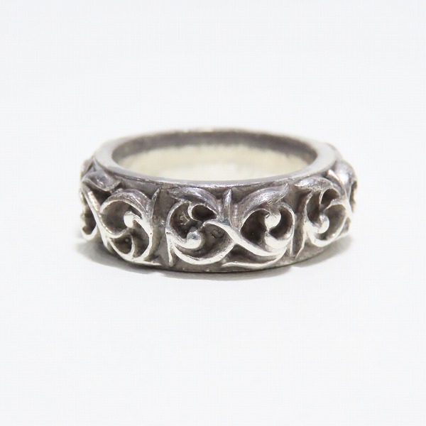 実際に弊社で買取させて頂いた【インボイス原本】CHROME HEARTS/クロムハーツ ETRNITY VINE BAND エタニティヴァインバンドリング 18号の画像 4枚目