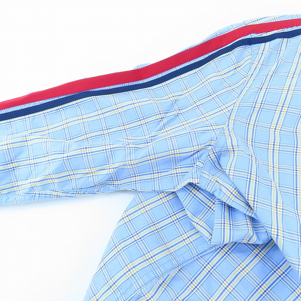 実際に弊社で買取させて頂いたJUNYA WATANABE MAN/ジュンヤワタナベマン チェック長袖シャツ AD2006 WS-B004/SSの画像 5枚目