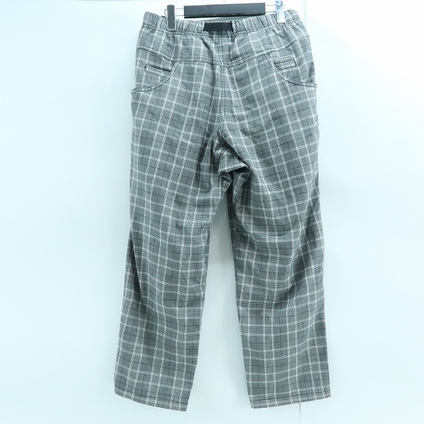 実際に弊社で買取させて頂いた(2)GRAMICCI/グラミチ BEAMS別注 チェック柄 ユーティリティパンツ グレー GMP-19F1183 /Mの画像 1枚目