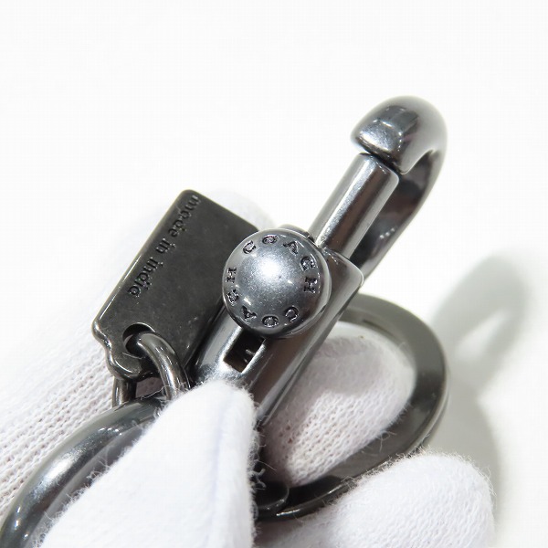 実際に弊社で買取させて頂いたCOACH/コーチ シグネスチャー キーホルダーの画像 4枚目