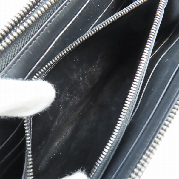 実際に弊社で買取させて頂いたBerluti/ベルルッティ タリ カリグラフィ ラウンドファスナー ウォレット/長財布の画像 5枚目
