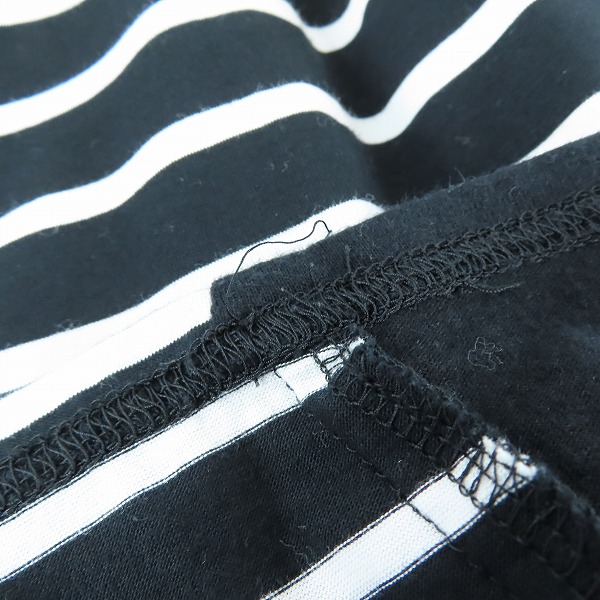 実際に弊社で買取させて頂いたUNDERCOVERISM/アンダーカバーイズム 半袖Tシャツ ボーダー UI1C4807/3の画像 6枚目