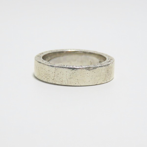 実際に弊社で買取させて頂いたCHROME HEARTS/クロムハーツ 6mm スペーサーリング プレーン 21.5号の画像 2枚目
