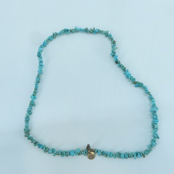 実際に弊社で買取させて頂いたSOPHNET./ソフネット ターコイズネックレスの画像 5枚目