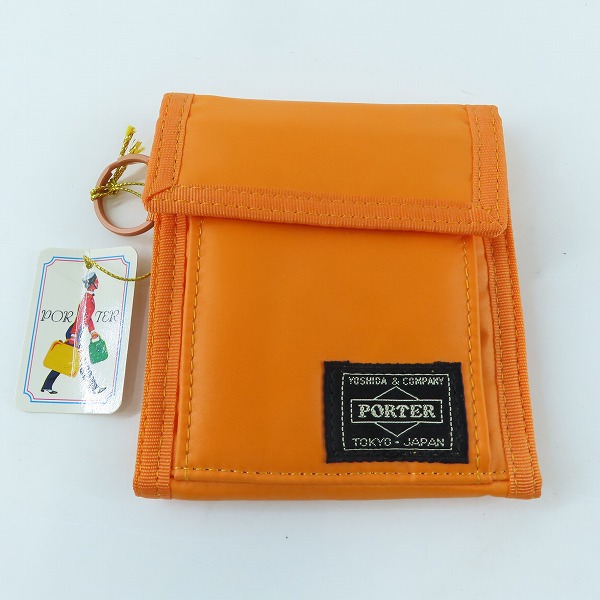実際に弊社で買取させて頂いた【未使用】PORTER/ポーター カプセル ウォレット 三つ折り財布 555-06441