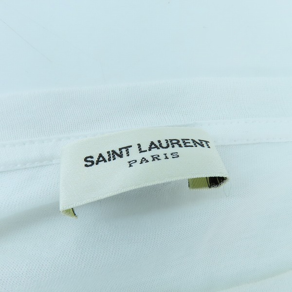 実際に弊社で買取させて頂いたSAINT LAURENT PARIS/サンローランパリ プリント半袖Tシャツ 377671 Y2JU1/Lの画像 2枚目