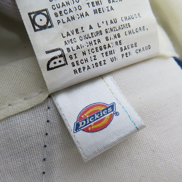 実際に弊社で買取させて頂いたDickies/ディッキーズ IDEALジップ/メキシコ製 クルップドワークパンツ W32L32の画像 4枚目