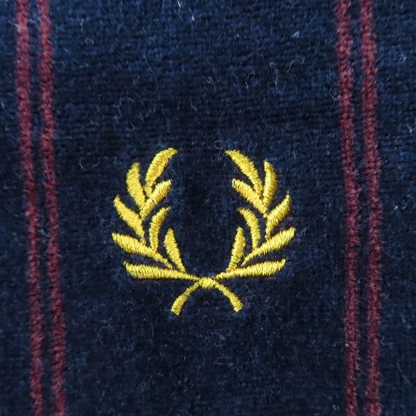 実際に弊社で買取させて頂いたFRED PERRY/フレッドペリー ハーフジップスウェットシャツ/sの画像 2枚目