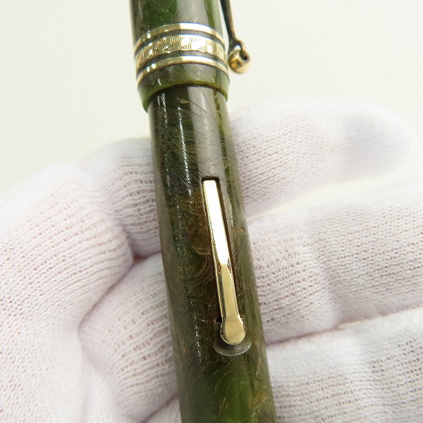 実際に弊社で買取させて頂いたEVERSHARP/エバーシャープ ヴィンテージ万年筆 マーブル柄の画像 6枚目