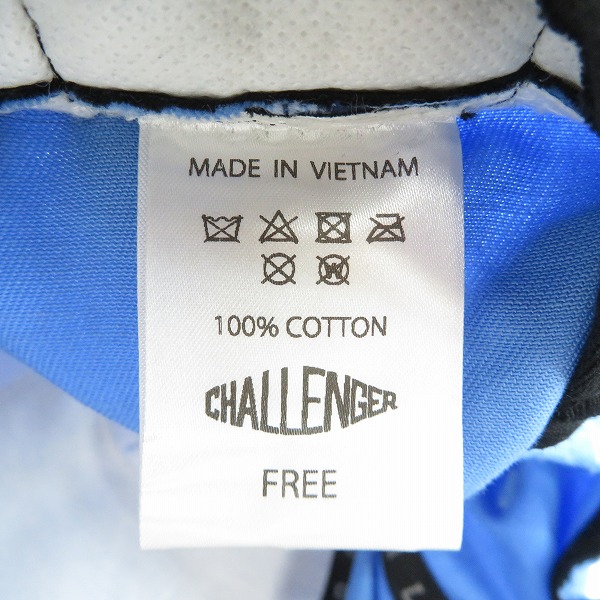 実際に弊社で買取させて頂いたCHALLENGER/チャレンジャー IRON HORSE TRACKER CAP キャップ ブルー/FREEの画像 6枚目