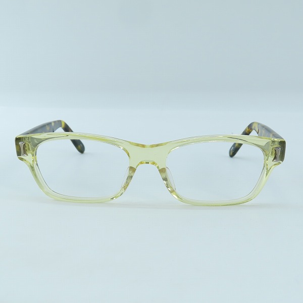 実際に弊社で買取させて頂いた泰八郎謹製/タイハチロウキンセイ 手造 Premier V/プレミア5 クリア/デミ柄 メガネフレーム/アイウェア