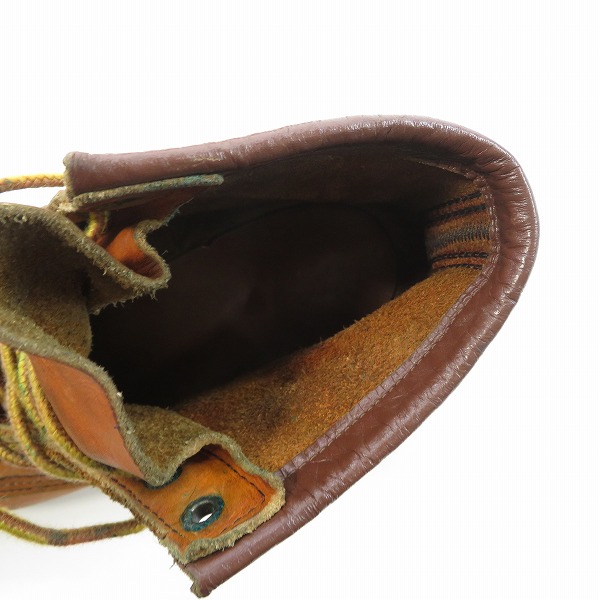 実際に弊社で買取させて頂いたREDWING/レッドウィング アイリッシュセッター 犬刻印 875/8Eの画像 4枚目