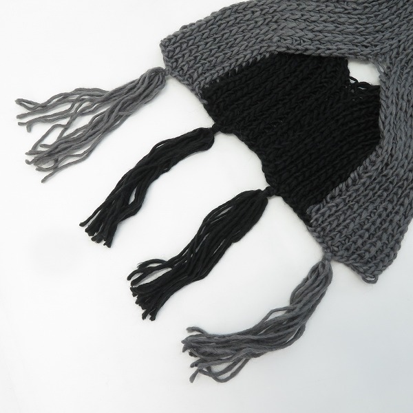 実際に弊社で買取させて頂いた【未使用】HARE/ハレ ウール混 マフラー/ストールの画像 4枚目