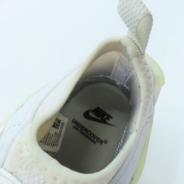 実際に弊社で買取させて頂いたNIKE×UNDERCOVER/ナイキ×アンダーカバー AIR FORCE 1 LOW エアフォース１ DQ7558-101/27.5の画像 4枚目