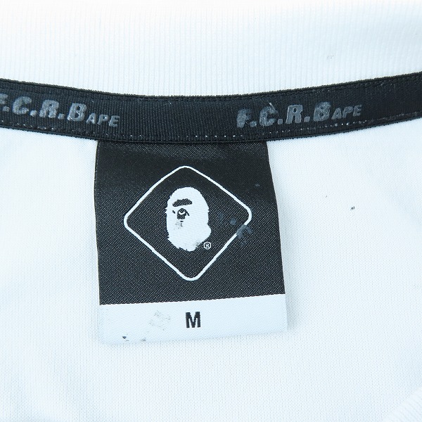 実際に弊社で買取させて頂いたBAPE×F.C.R.B./アベイシングエイプ×エフシーレアルブリストル 19SS GAME SHIRT FCRB-190102 M の画像 2枚目