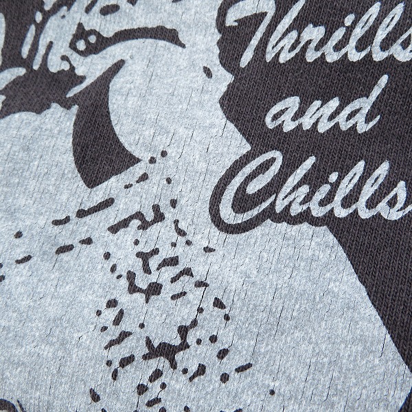 実際に弊社で買取させて頂いたHYSTERIC GLAMOUR/ヒステリックグラマー THRILLS AND CHILLS ガールプリント パーカー 02183CF10/Mの画像 6枚目