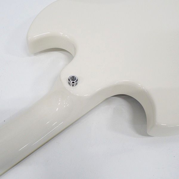 実際に弊社で買取させて頂いた★【美品】Guild/ギルド S-100 Polara White SGタイプ エレキギター ハードケース付の画像 8枚目