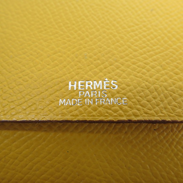 実際に弊社で買取させて頂いたHERMES/エルメス アジェンダヴィジョン クシュベル レザー手帳カバーの画像 4枚目