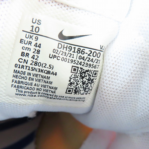 実際に弊社で買取させて頂いたNIKE×sacai×Jean Paul Gaultier/ナイキ×サカイ×ジャンポールゴルチエ LDVAPORWAFFLE DH9186-200/28の画像 5枚目