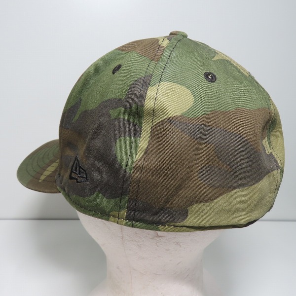実際に弊社で買取させて頂いたF.C.R.B.×NEWERA/FCレアルブリストル×ニューエラ BRISTOL EMBLEM LOGO 6panel Cap キャップ カモフラの画像 2枚目