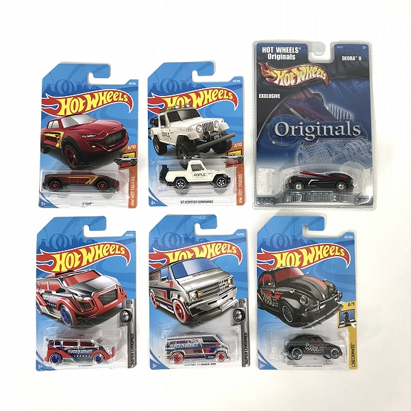実際に弊社で買取させて頂いた【おまとめ/未開封】Hot Wheels/ホットウィール Originals Exclusive DEORA Ⅱ/1967年 JEEPSTER COMMANDO 他
