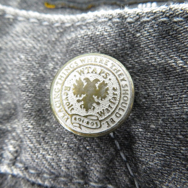 実際に弊社で買取させて頂いたWTAPS/ダブルタップス スキニーデニムパンツ 151GWDT-PTM04/Mの画像 7枚目
