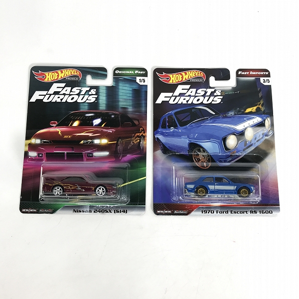実際に弊社で買取させて頂いた【おまとめ/未開封】Hot Wheels/ホットウィール FAST＆FURIOUS NISSAN 240SX S14 SILVIA/1970 Ford Escort RS 1600 他の画像 1枚目