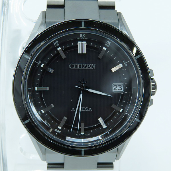 実際に弊社で買取させて頂いた【未使用】 CITIZEN/シチズン ATTESA/アテッサ  ソーラー 腕時計 H128-001R704の画像 1枚目