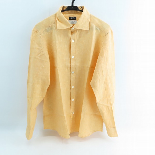 実際に弊社で買取させて頂いたBrilla per il gusto/ブリッラ ペル イル グスト リネンシャツ/L
