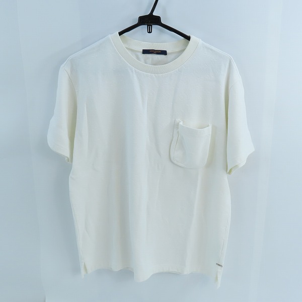 実際に弊社で買取させて頂いた【JPタグ】LOUIS VUITTON/ルイ・ヴィトン シグネチャー3Dポケットモノグラム SS カットソー RM202Q TCL HIY49W/L