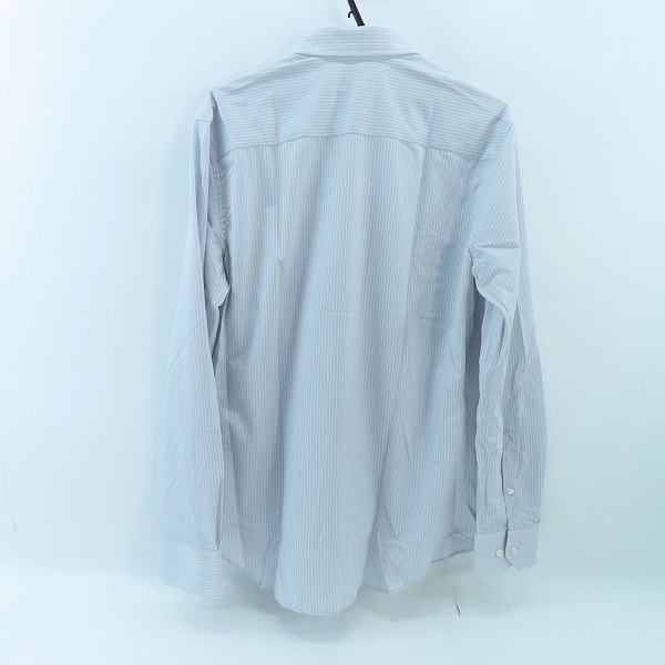実際に弊社で買取させて頂いた【未使用】EMPORIO ARMANI/エンポリオアルマーニ  長袖シャツ ストライプ 11CA9T 1132C/43の画像 1枚目