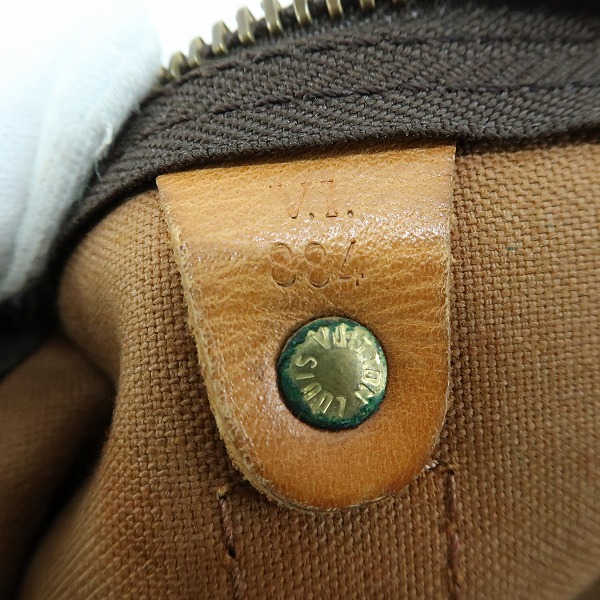 実際に弊社で買取させて頂いたLOUIS VUITTON/ルイヴィトン サックスープル45 モノグラム ボストンバッグ M41624の画像 6枚目