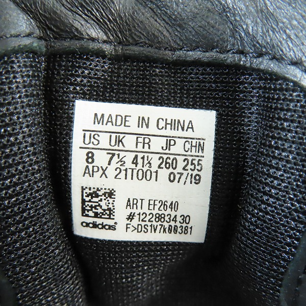 実際に弊社で買取させて頂いたY3/ワイスリー adidas/アディダス×Yohji Yamamoto/ヨウジヤマモト スニーカー EF2640/26の画像 5枚目