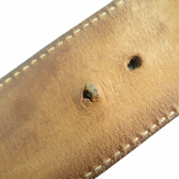 実際に弊社で買取させて頂いたGUCCI/グッチ インターロッキングG ベルト 114876の画像 5枚目