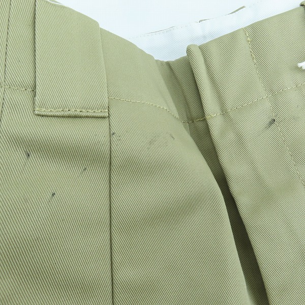 実際に弊社で買取させて頂いたSHINYA KOZUKA×Dickies/シンヤコズカ×ディッキーズ BAGGY PANTS バギーパンツ 1902SK47/Mの画像 7枚目