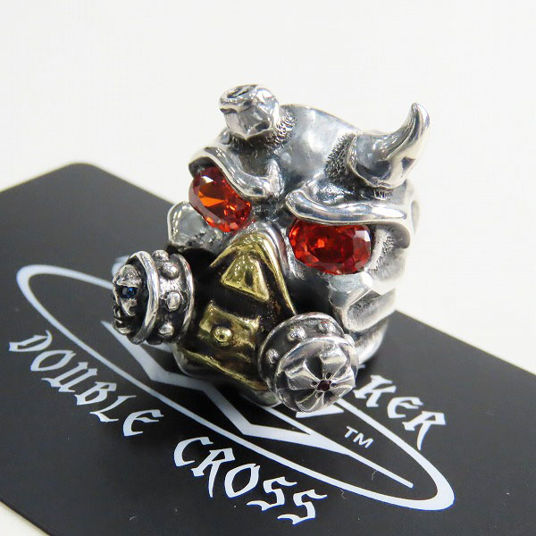実際に弊社で買取させて頂いた【ギャラ付/カスタム】TRAVIS WALKER/トラヴィスワーカー Chomps ring/チョンプス スカルリング RGS018 17.5-19号