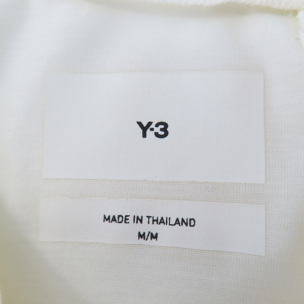 実際に弊社で買取させて頂いたY-3/ワイスリー ヨウジヤマモト×アディダス 23SS 3S SS Tシャツ HZ8871 /Mの画像 2枚目