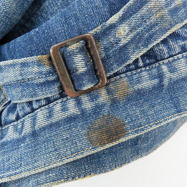 実際に弊社で買取させて頂いたLEVIS/リーバイス 519XX 1st/ファースト ブランケット付き ビンテージ/ヴィンテージ デニムジャケットの画像 8枚目