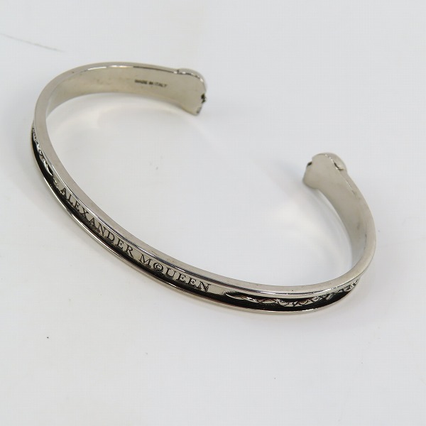 実際に弊社で買取させて頂いたALEXANDER McQUEEN/アレキサンダーマックイーン ツイン スカル スネイク バングル 