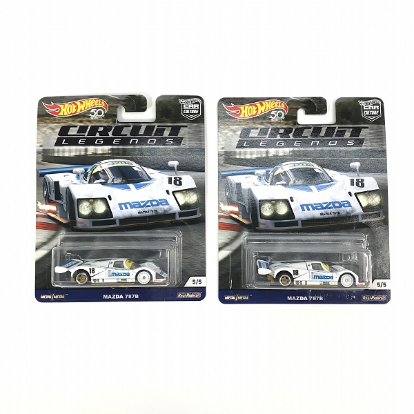 実際に弊社で買取させて頂いた【おまとめ/未開封】Hot Wheels/ホットウィール CIRCUIT LEGENDS '69 COPO CORVETTE/MAZDA 787B 他の画像 2枚目