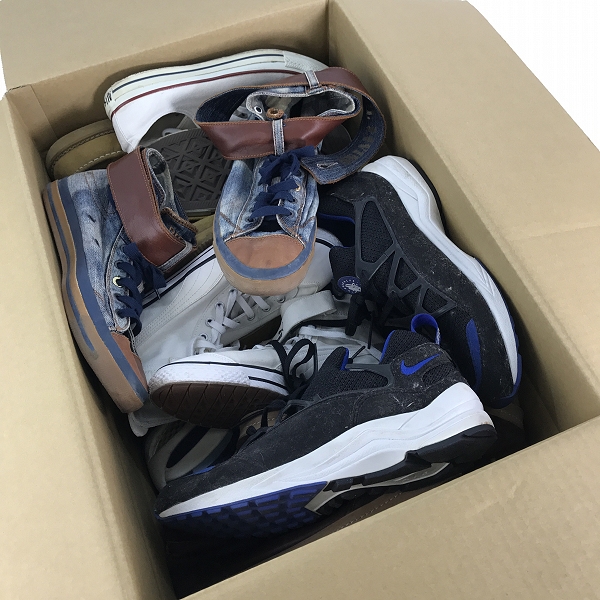 実際に弊社で買取させて頂いた【おまとめ】ナイキ/ディーゼル/コンバース 等 スニーカー 他