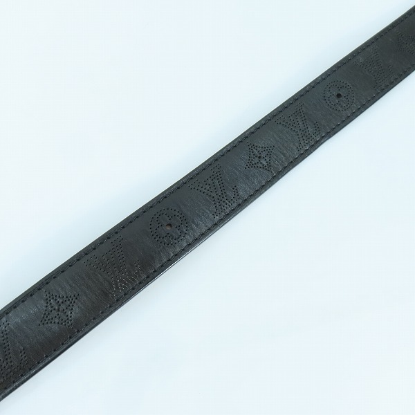 実際に弊社で買取させて頂いたLOUIS VUITTON/ルイヴィトン サンチュール・ペルフォ マヒナ モノグラムパンチング ベルトレザー M6931/CA1016の画像 4枚目